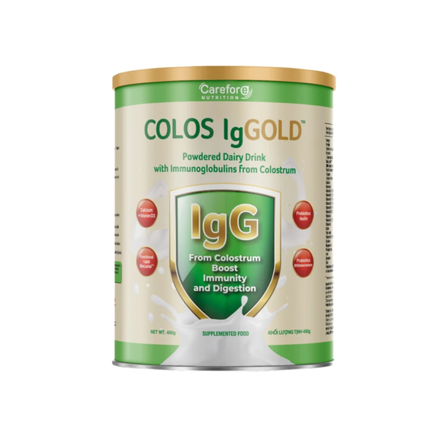 Sữa Non COLOS IgGOLD: Bổ sung kháng thể chủ động từ New Zealand